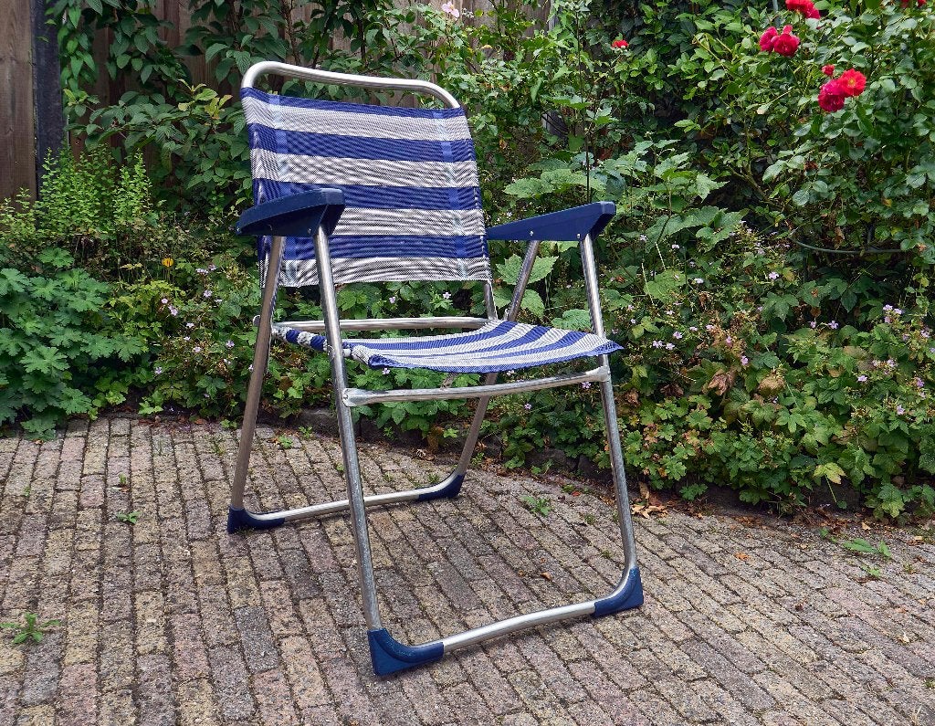Inklapbare campingstoel van Crespo, Ophalen, Gebruikt, Campingstoel