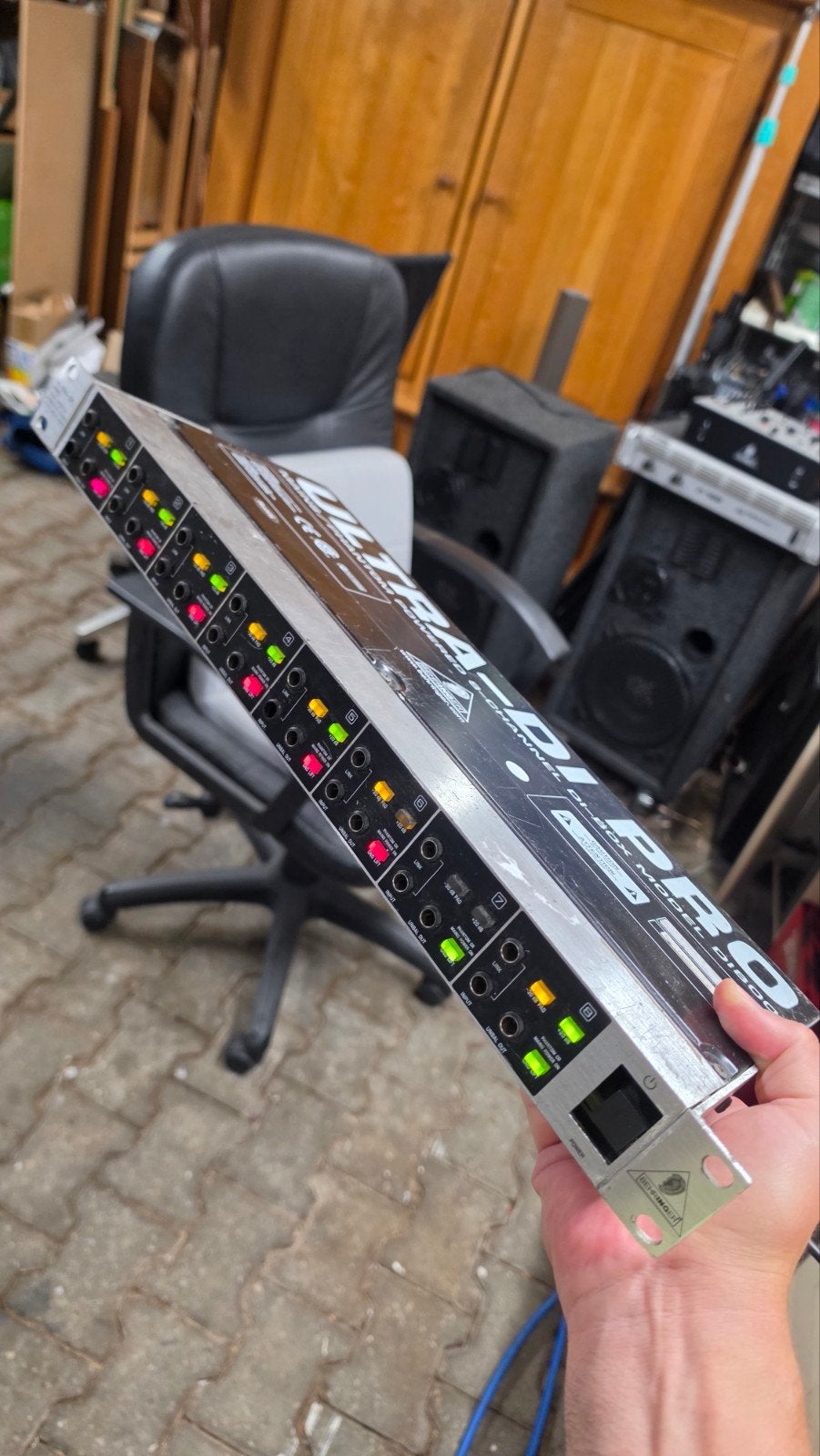 Behringer ULTRA-DI PRO DI600P DI-box, Muziek en Instrumenten, Mengpanelen, Gebruikt, Minder dan 5 kanalen, Ophalen of Verzenden