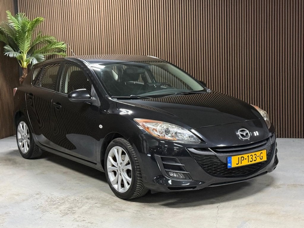 Mazda 3 1.6 GT-L (bj 2010), Auto's, Mazda, Voorwielaandrijving, Gebruikt, 4 cilinders, Zwart