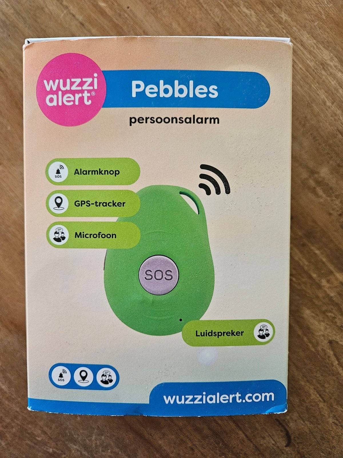 Wuzzi Alert Pebbles groen, Ophalen of Verzenden, Nieuw