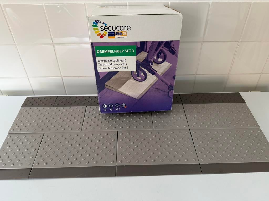 Secucare drempelhulp, oprijplaat,, Ophalen of Verzenden, Zo goed als nieuw