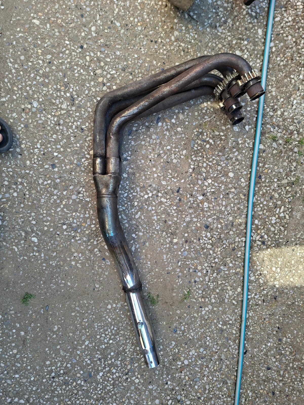 Suzuki GS 850 G uitlaat 4 in 1, Ophalen of Verzenden