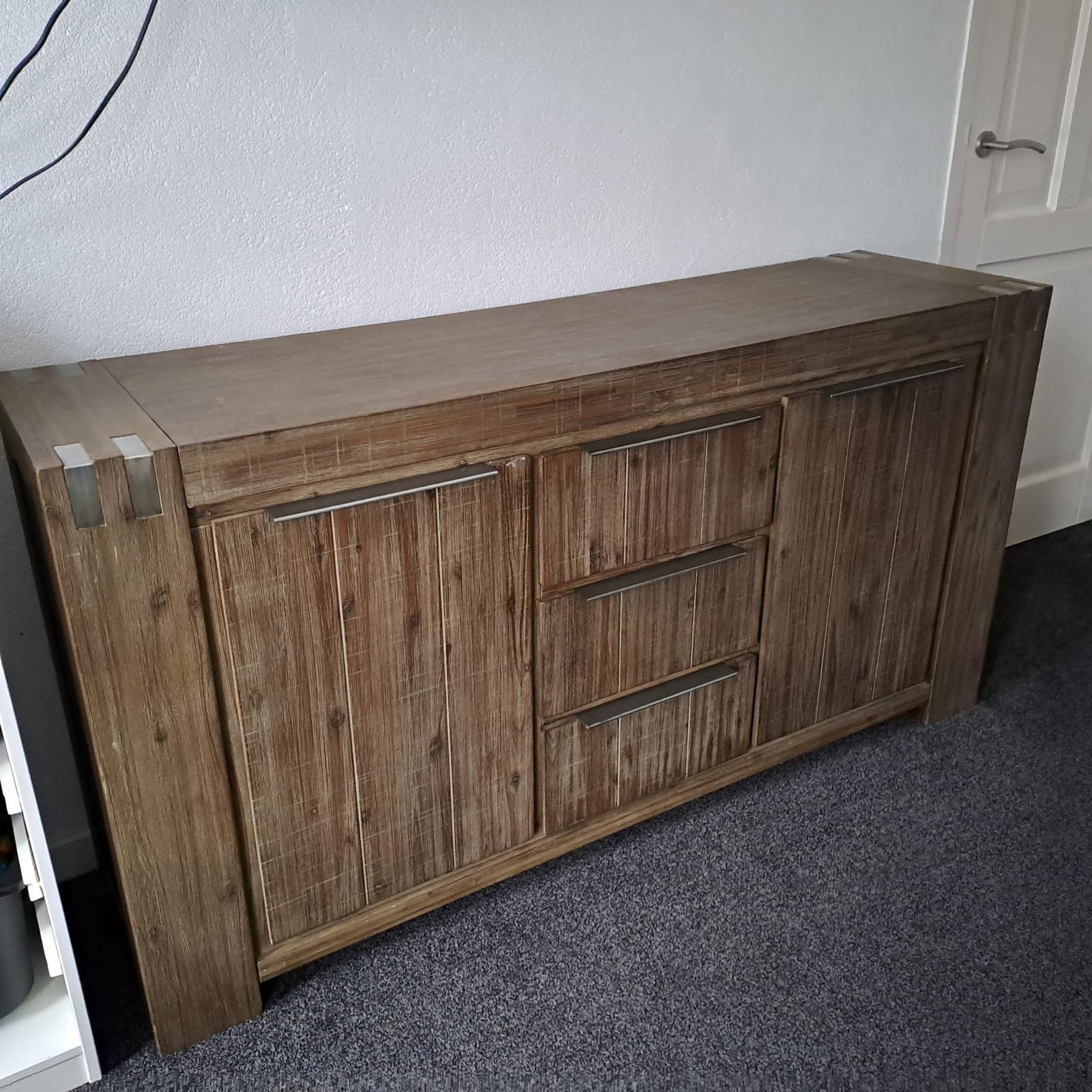 Bassano Meubel - Dressoir/Kast - 165x45x80 cm, Ophalen, Gebruikt, 150 tot 200 cm, Met lade(s)