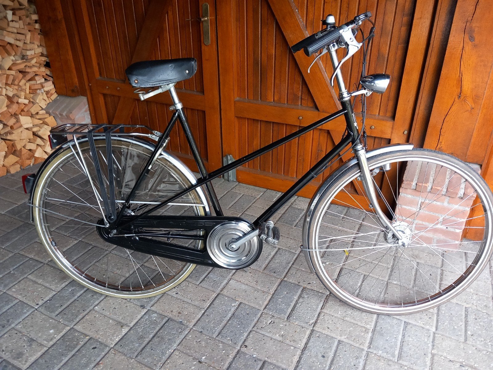 Vintage Damesfiets., Stalen Kettingkast (1982)lepelslot., Gebruikt, Versnellingen, 56 cm of meer, Ophalen