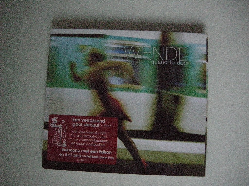 Wende Quand tu dors / signed gesigneerd / CD nieuwst., Ophalen, Zo goed als nieuw