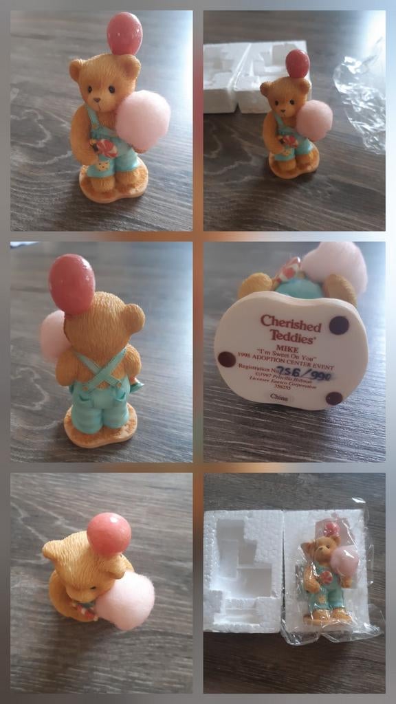 Cherished Teddies Beeldjes - partij nieuwe beren beeldjes, Ophalen of Verzenden, Zo goed als nieuw, Beeldje, Cherished Teddies