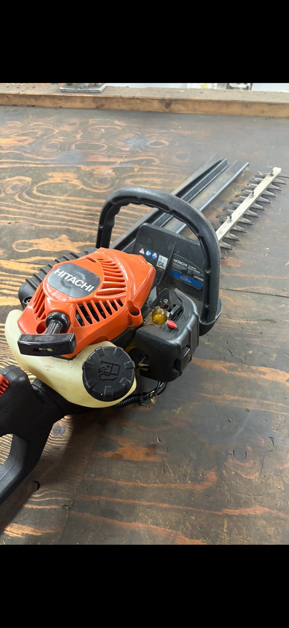HITACHI CH 22E CP 2 Benzine Heggenschaar Pure Fire Motor, Ophalen, Gebruikt