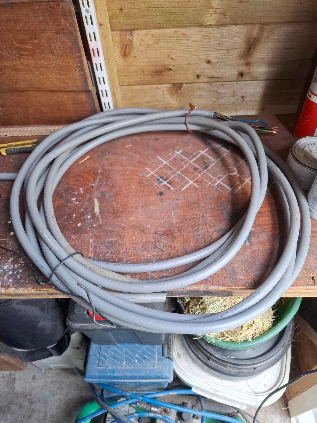 YMVK-K mb 5x6 mm2 KEMA-KEUR kabel - Donné Draad, Verzenden, Gebruikt, Overige merken, Kabel of Snoer