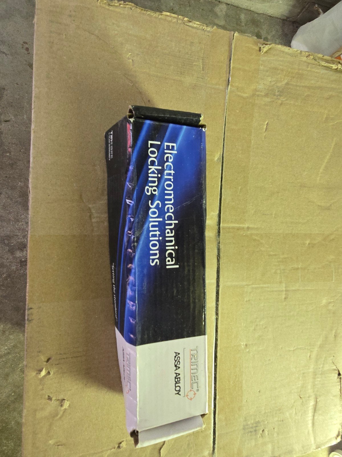 2x ASSA ABLOY Trimec Elektrisch Sluitplaat Deurslot, Ophalen of Verzenden, Nieuw, Rvs, Slot