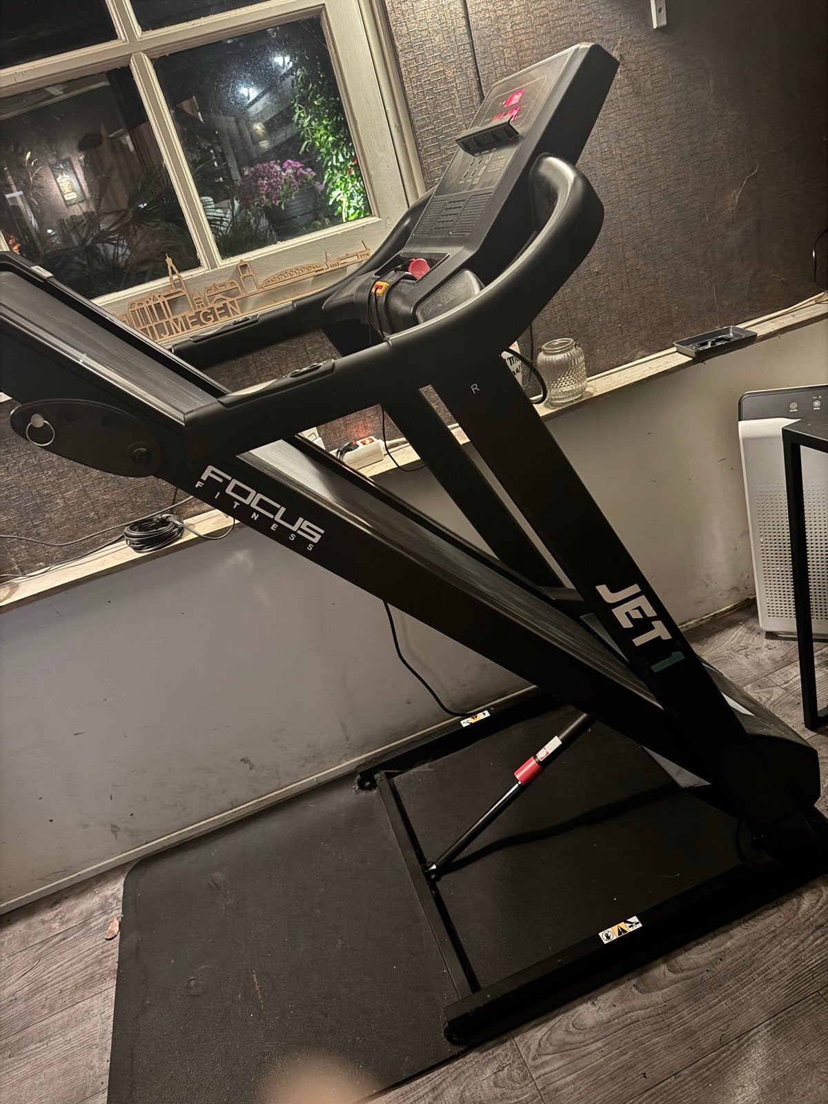 Loopband Focus Jet 1 - Zo goed als nieuw, inclusief olie, Ophalen, Gebruikt, Metaal, Loopband