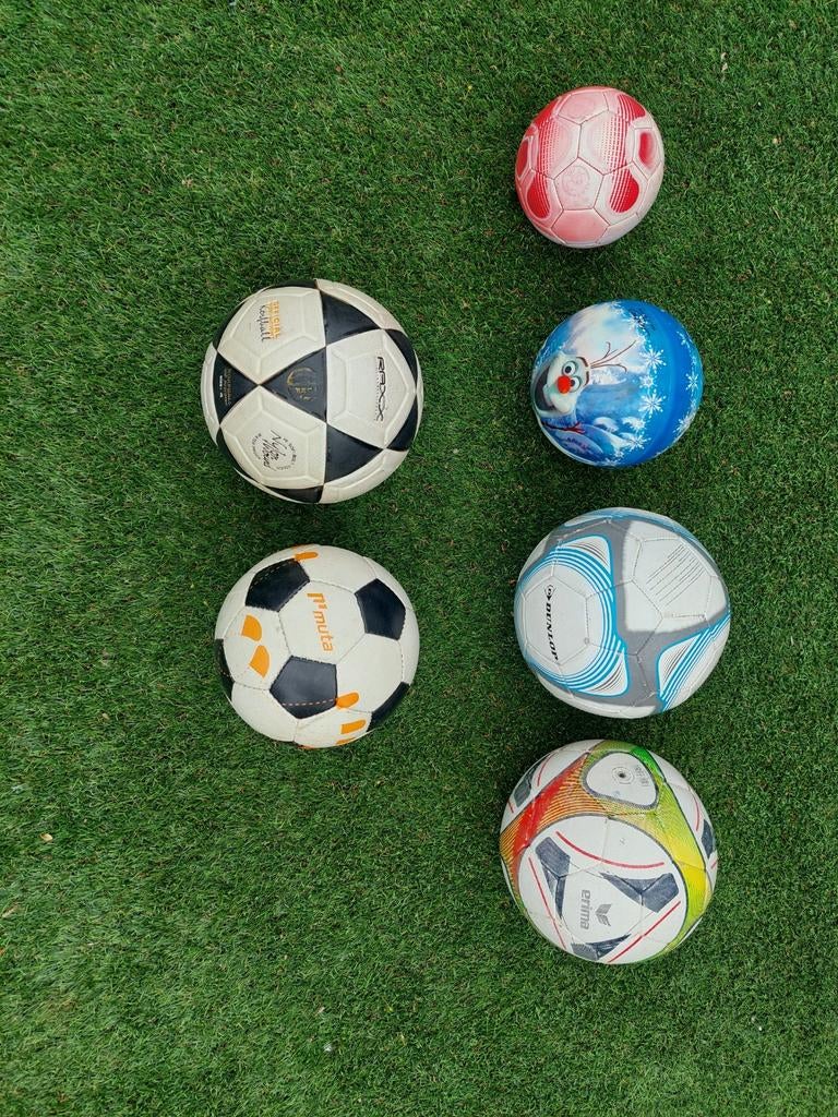 Diverse ballen: korfbal, Ajax, Frozen en meer, Verzenden, Gebruikt, Bal