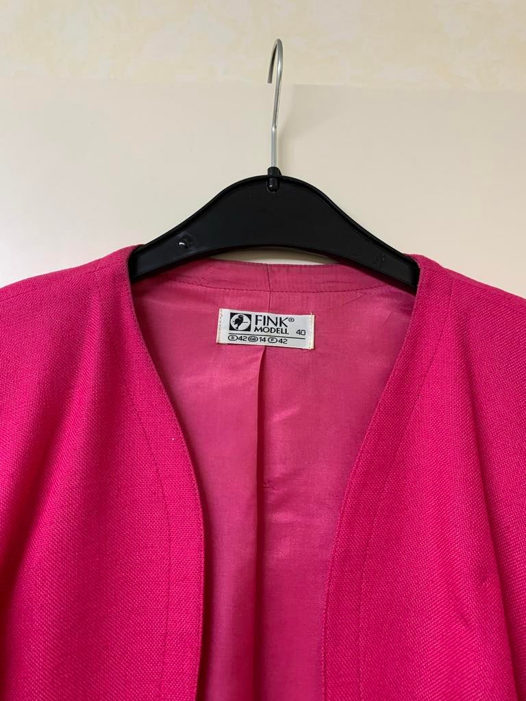 Fink Modell Roze Jasje Maat 40, Maat 38/40 (M), Ophalen of Verzenden, Zo goed als nieuw, Jasje