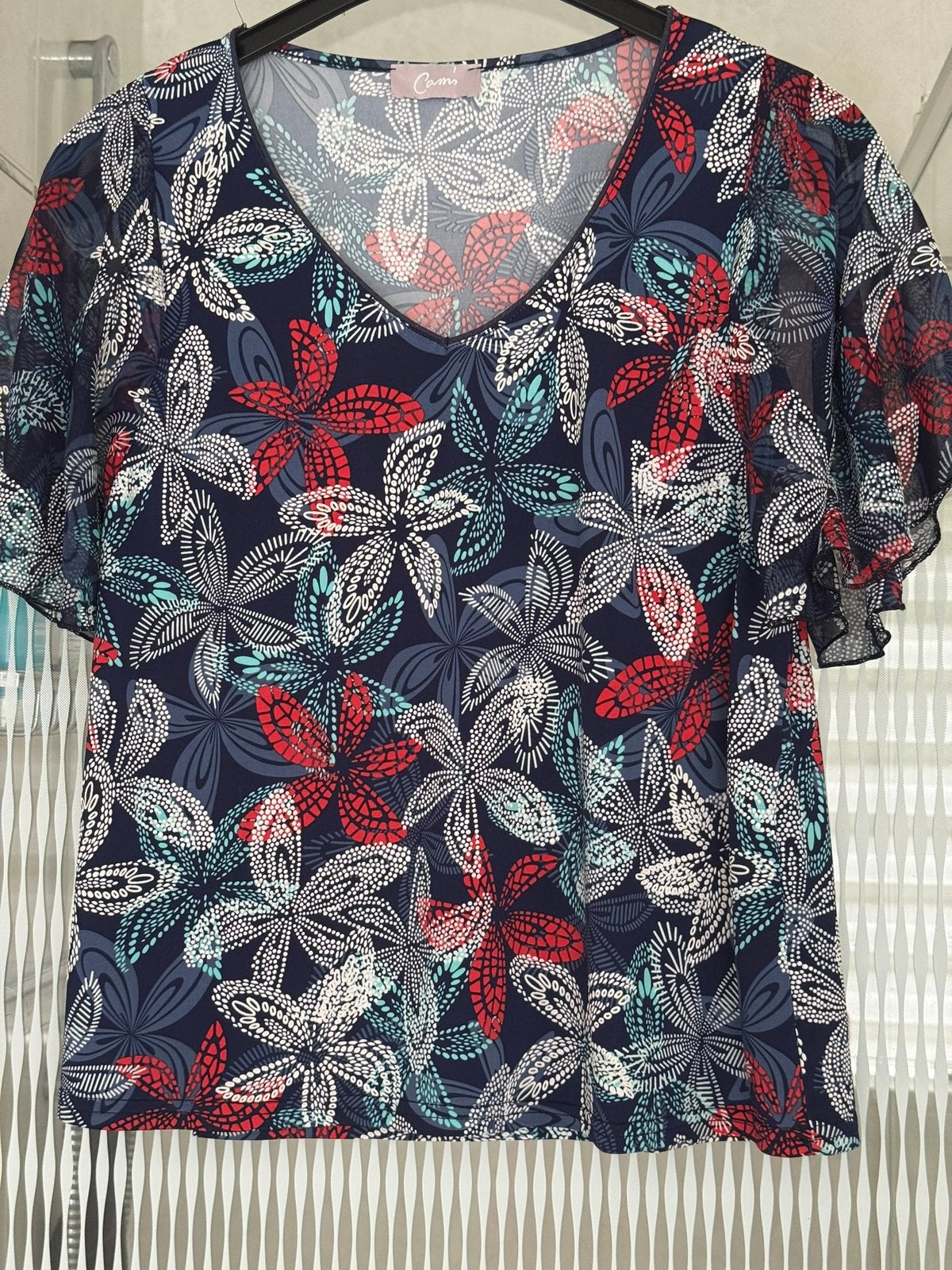 Leuk t shirt van Cams mt. 46, Kleding | Dames, Ophalen of Verzenden, Zo goed als nieuw