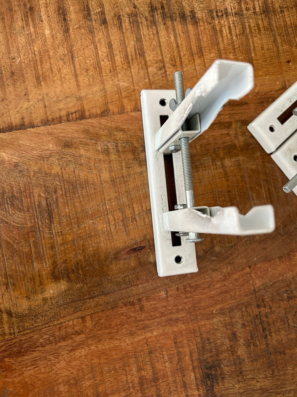 6 gebruikte radiator plankdragers, Ophalen, Gebruikt, Overige typen