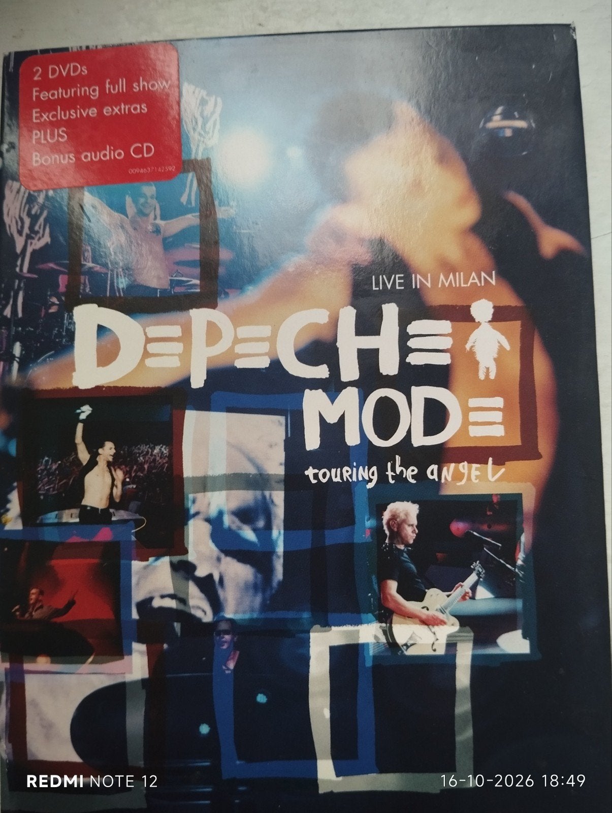 DEPECHE MODE -touring Angel.  live in Milan!, Alle leeftijden, Ophalen of Verzenden, Zo goed als nieuw
