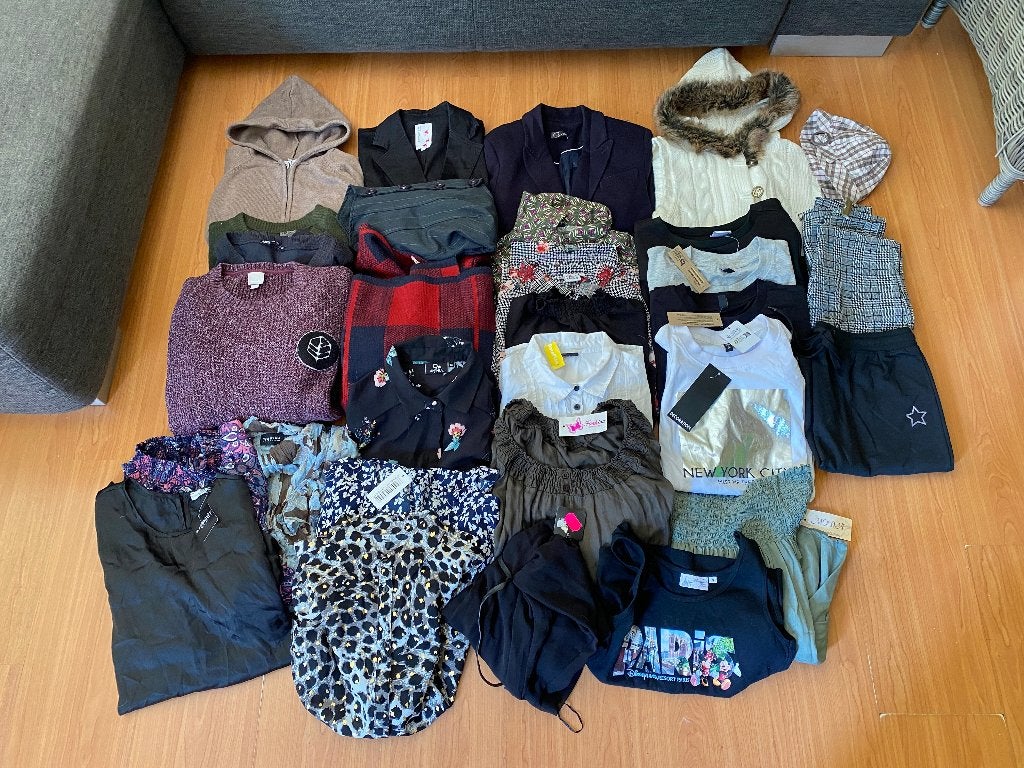 Grote dames-kledingpartij / kledingpakket – Maat S/M, Ophalen, Nieuw, Maat 38/40 (M)