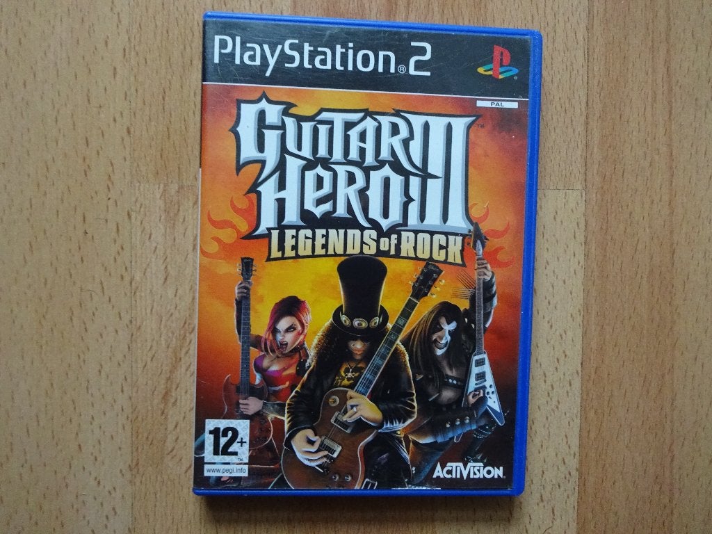 PS2 Guitar Hero III Legends of Rock , Playstation 2 Game, Spelcomputers en Games, Games | Sony PlayStation 2, Muziek, Gebruikt