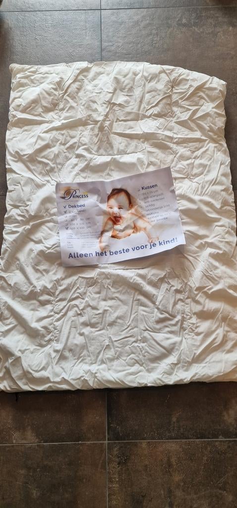 Princess Dekbed voor baby/peuter - 120x150 cm, Kinderen en Baby's, Dekens, Slaapzakjes en Inbakerproducten, Ophalen, Zo goed als nieuw