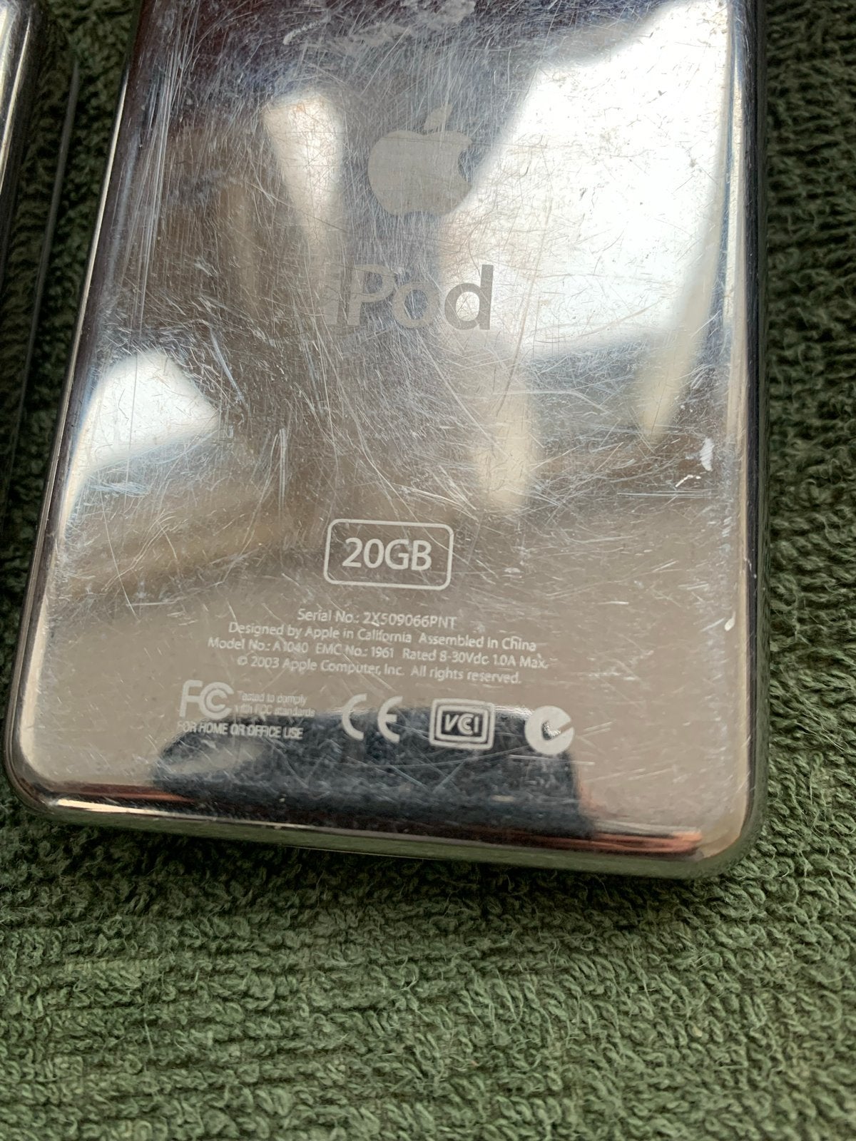 2x Apple iPod Classic 20GB - Gebruikt, Ophalen, Classic, 20 tot 40 GB, Niet werkend
