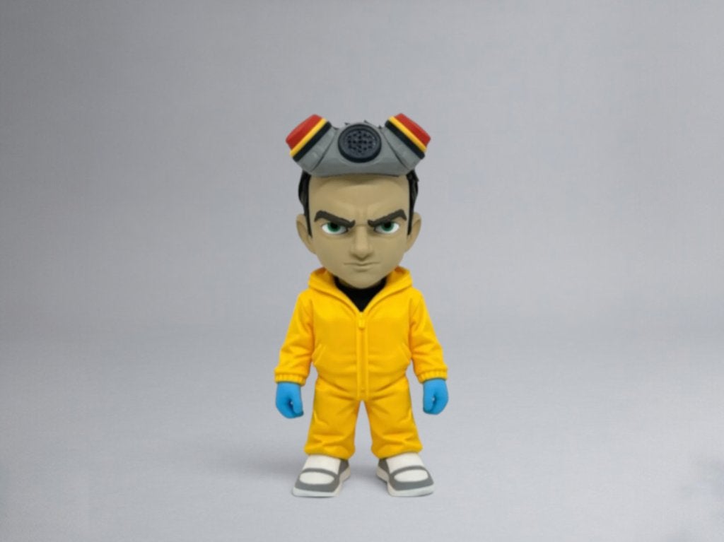 Jesse Pinkman Lab Suit – Breaking Bad Figurine – 30 cm, Ophalen of Verzenden, Nieuw, Mens