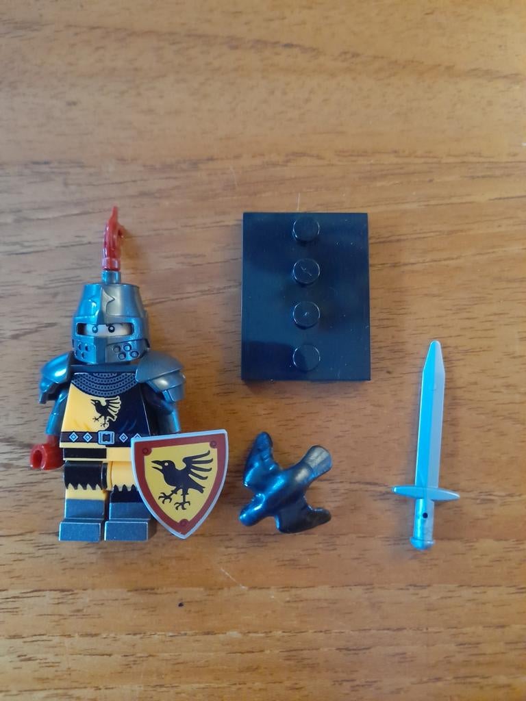 Lego Ridder Minifiguur met Accessoires -nep!, Ophalen of Verzenden, Nieuw