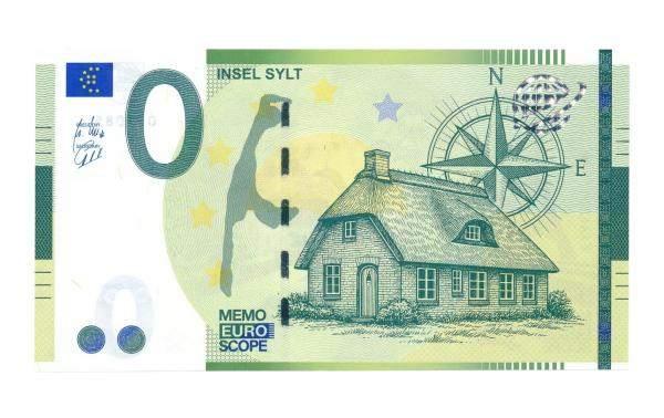 Duitsland 0-Euro biljet Insel Sylt 2026-1, Ophalen of Verzenden, Duitsland, Los biljet