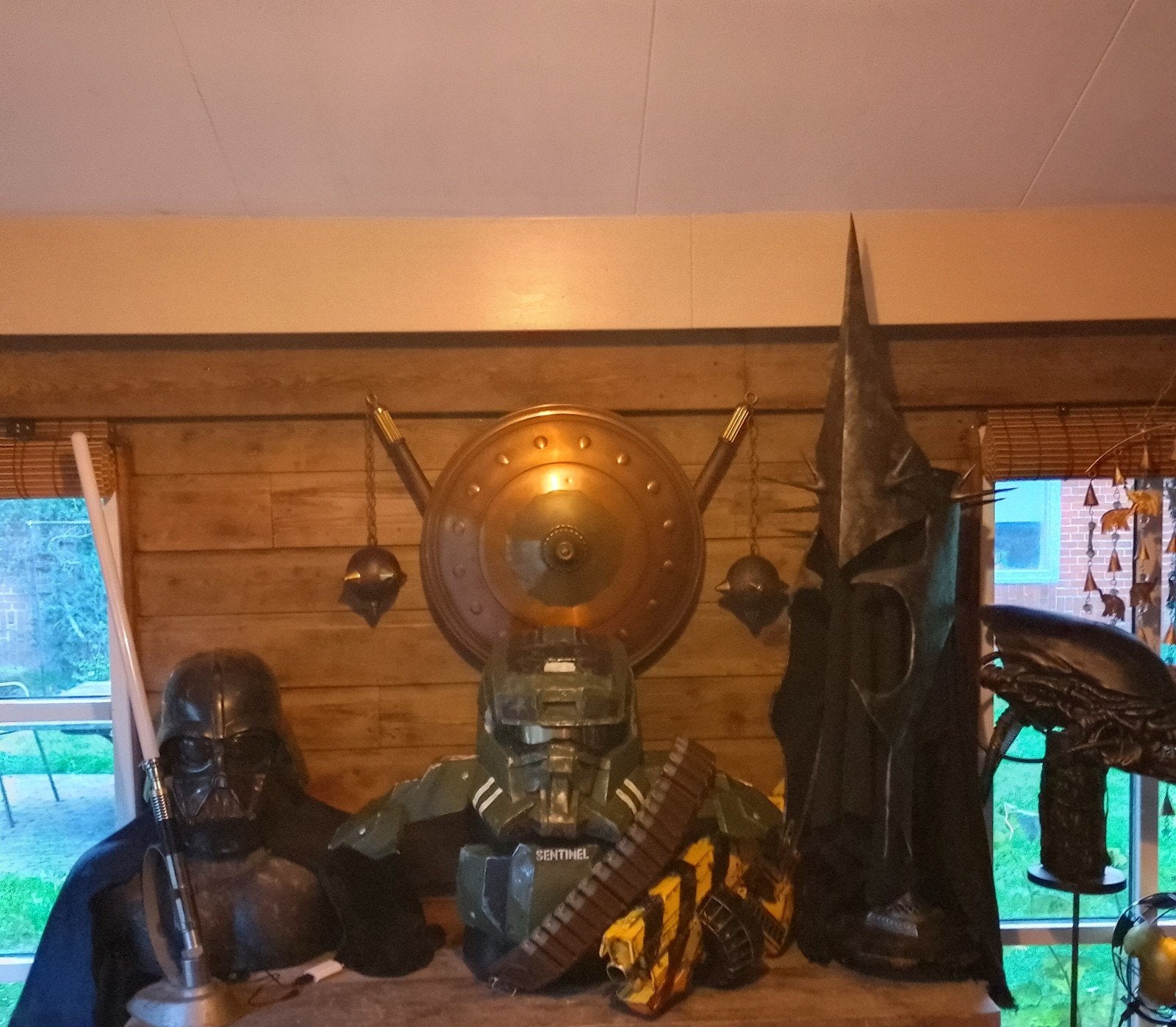 Life size movie bust statue!, Ophalen of Verzenden, Zo goed als nieuw, Film, Beeldje, Replica of Model