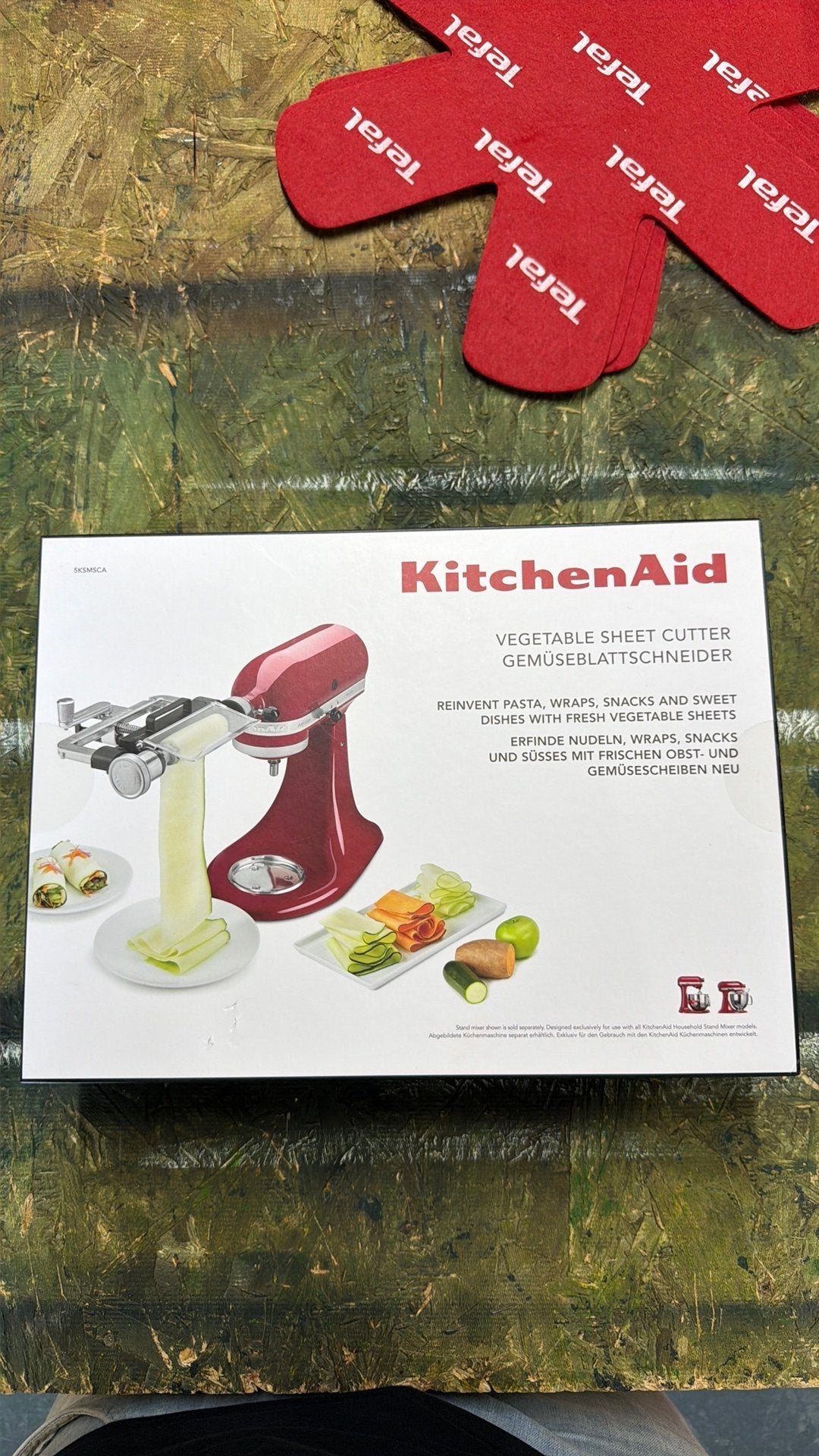 Nieuwe kitchen aid, Witgoed en Apparatuur, 4 liter of meer, Ophalen, Zo goed als nieuw, 3 snelheden of meer