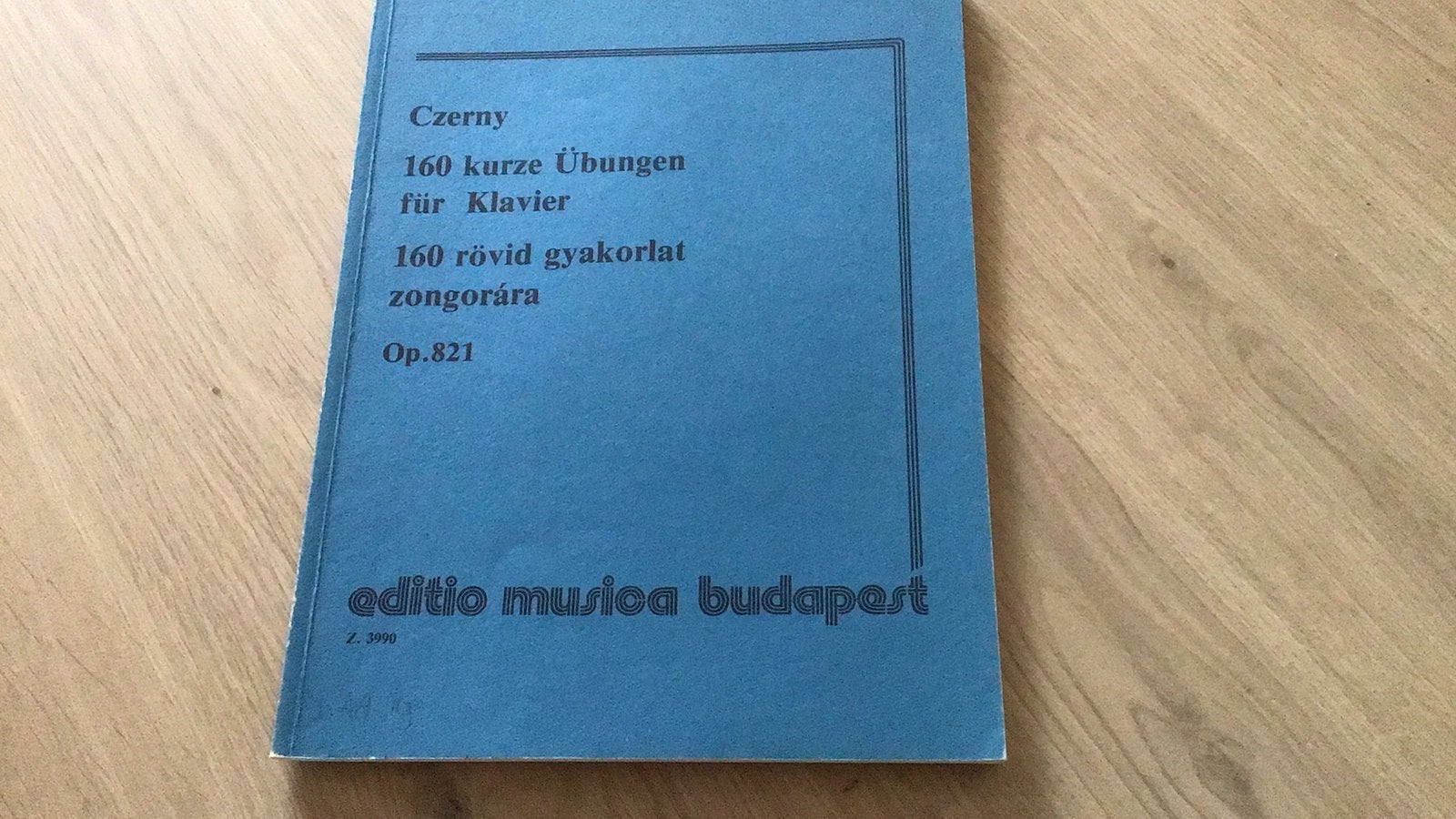 Czerny - 160 korte oefeningen opus 821, Muziek en Instrumenten, Klassiek, Les of Cursus, Ophalen of Verzenden, Zo goed als nieuw