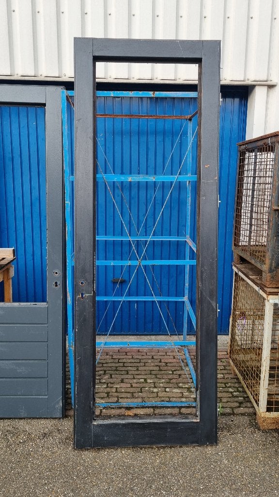 Hardhouten buitendeur achterdeur deur 257x92cm ( 240 ), Ophalen, 120 cm of meer, Nb, Nb