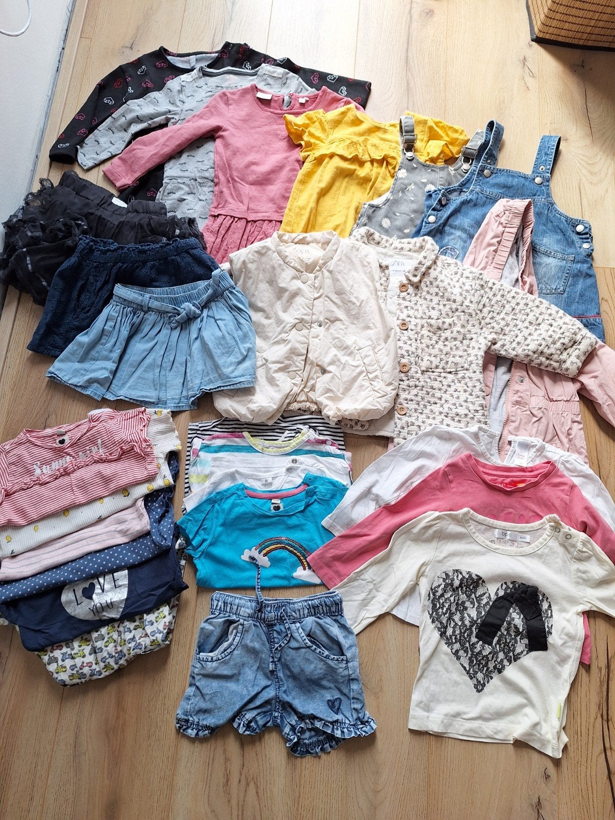 Bundel meisjes mt 86 - ruim 50 st., Ophalen of Verzenden, Gebruikt, Meisje