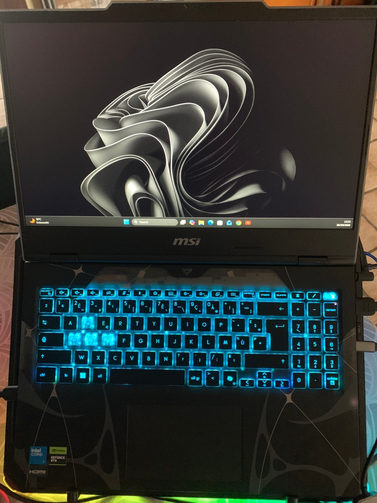 Gaming Laptop MSI, Met videokaart, 2 tot 3 Ghz, 15 inch, Ophalen of Verzenden
