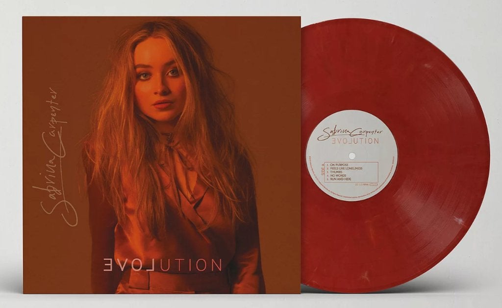 Vinyl LP Sabrina Carpenter EVOlution CHERRY RED Vinyl NIEUW, LP, Colored vinyl, Pop, Ophalen of Verzenden
