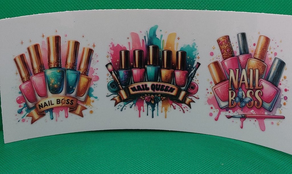DTF cup wrap transfers Make-up, Ophalen of Verzenden, Nieuw, Sticker