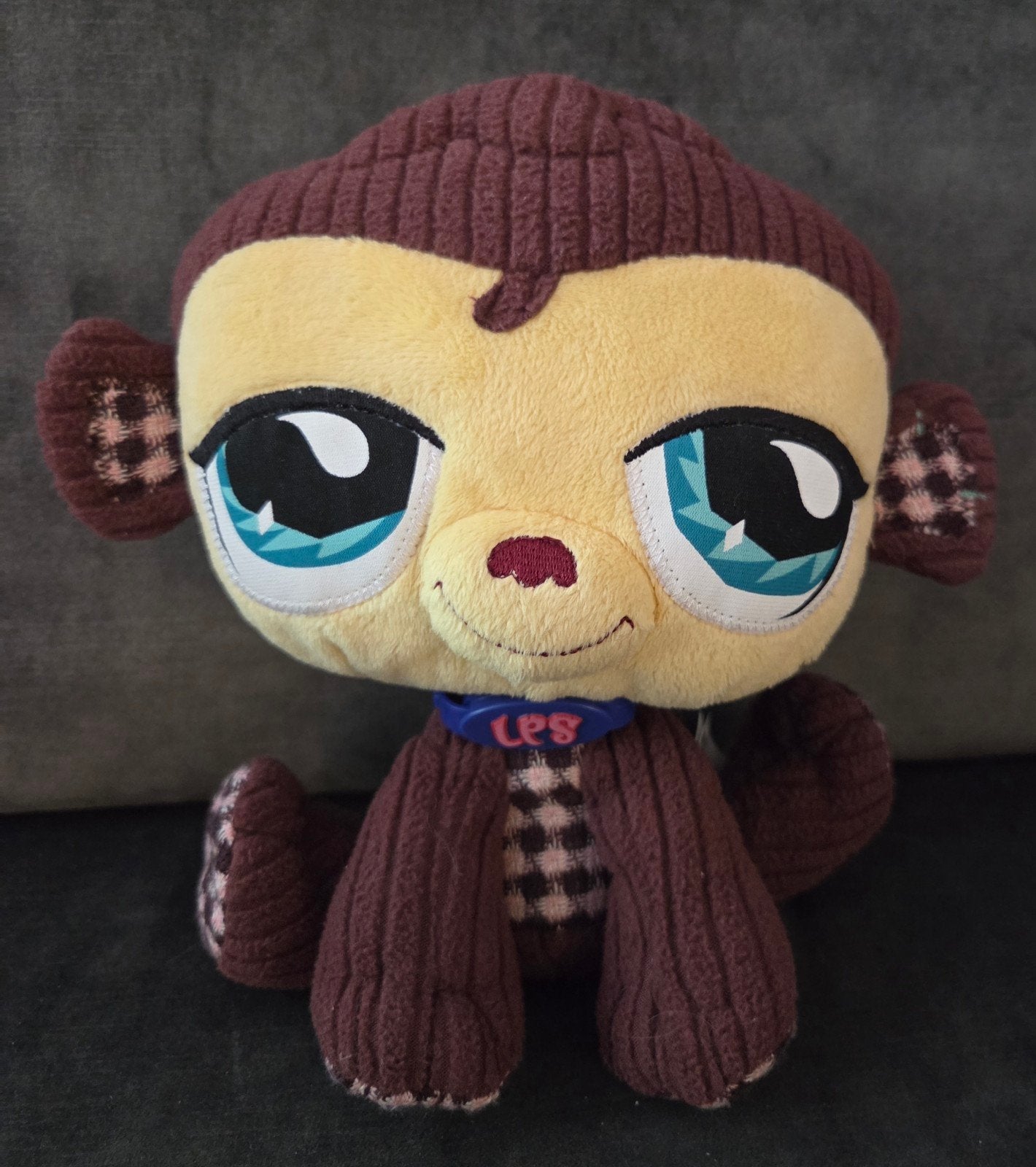 Leuke Littlest Pet Shop (LPS) pluche aap, Overige merken, Overige karakters, Ophalen of Verzenden, Zo goed als nieuw