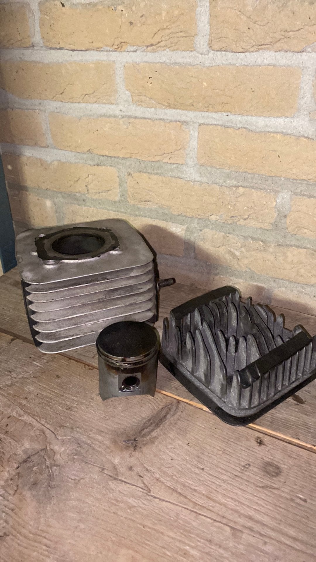 Piaggo 125cc AC cilinder compleet getuned, Ophalen of Verzenden, Zo goed als nieuw, Cilinder, Overige merken
