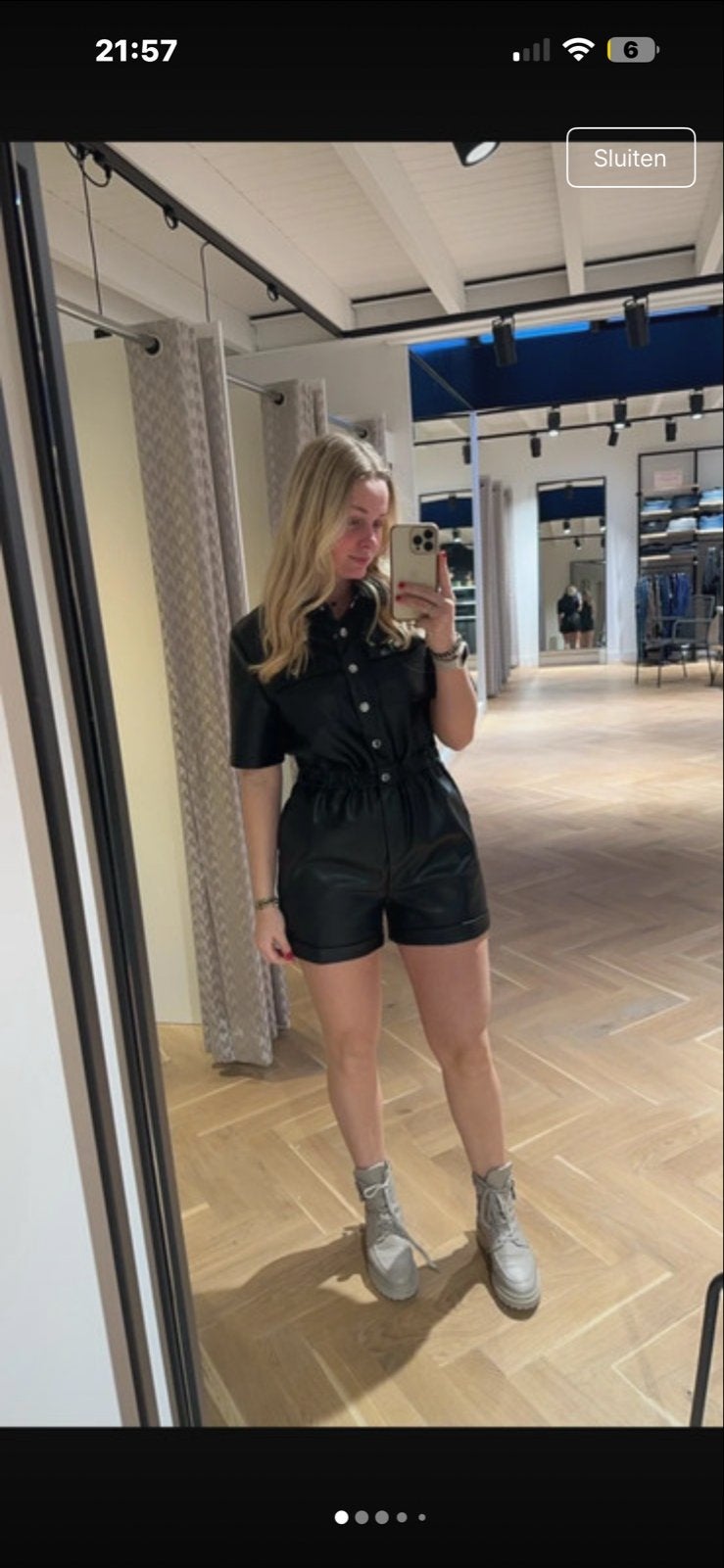 Playsuit voor robinjo1993, Kleding | Dames, Jumpsuits, Verzenden, Zo goed als nieuw, Maat 38/40 (M), Zwart
