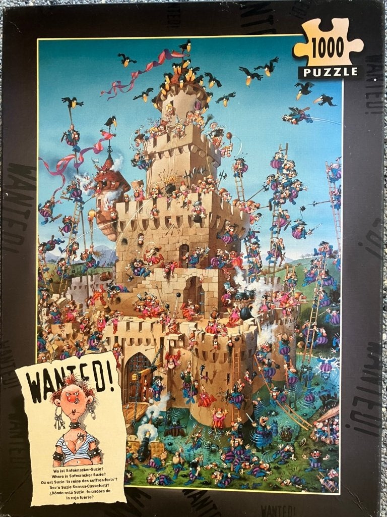 legpuzzel Heye - Loup - 1000 st, Ophalen of Verzenden, 500 t/m 1500 stukjes, Gebruikt, Legpuzzel