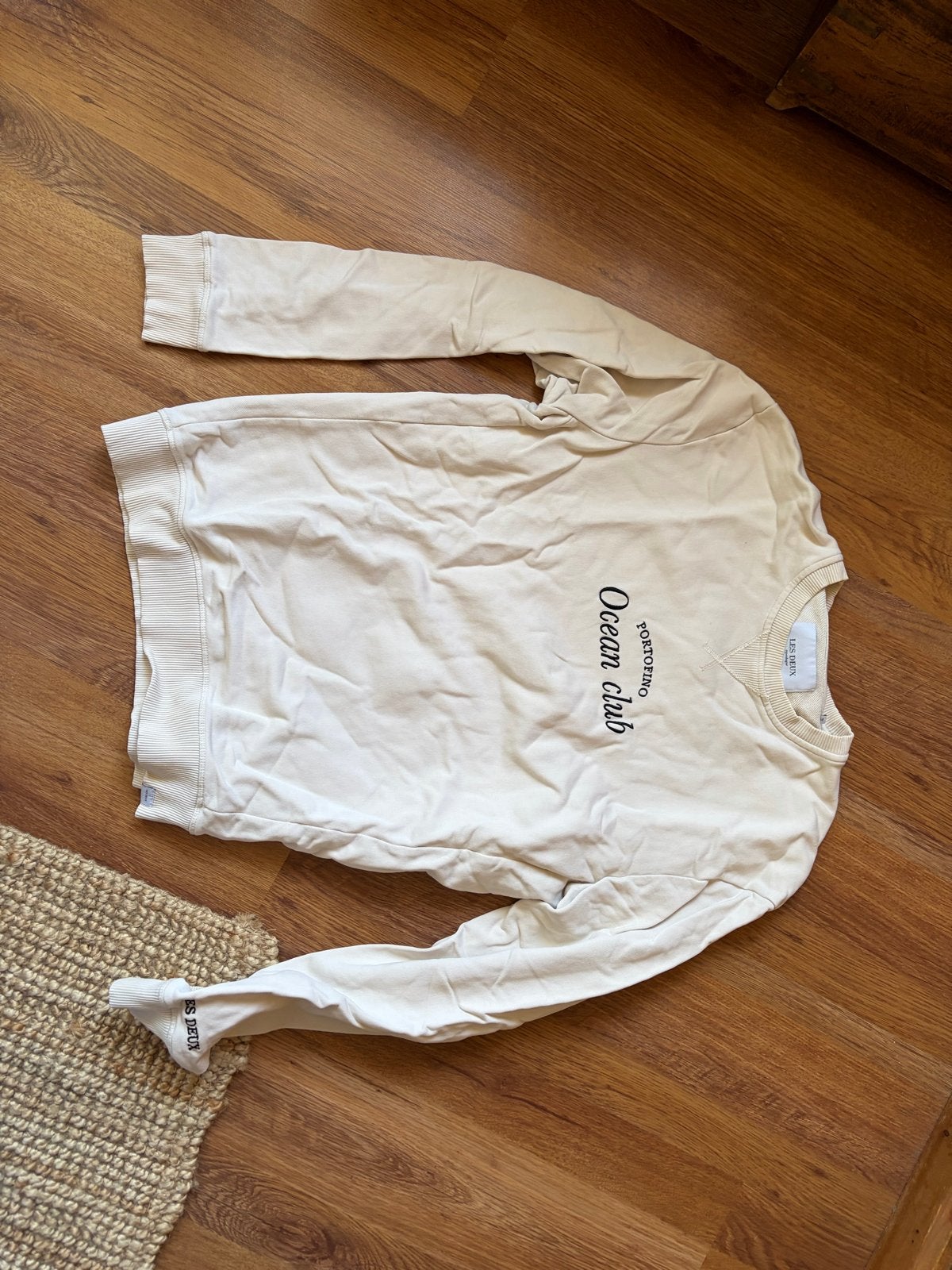 Les Deux Ocean Club sweater maat M, Ophalen of Verzenden, Zo goed als nieuw, Maat 48/50 (M), Beige