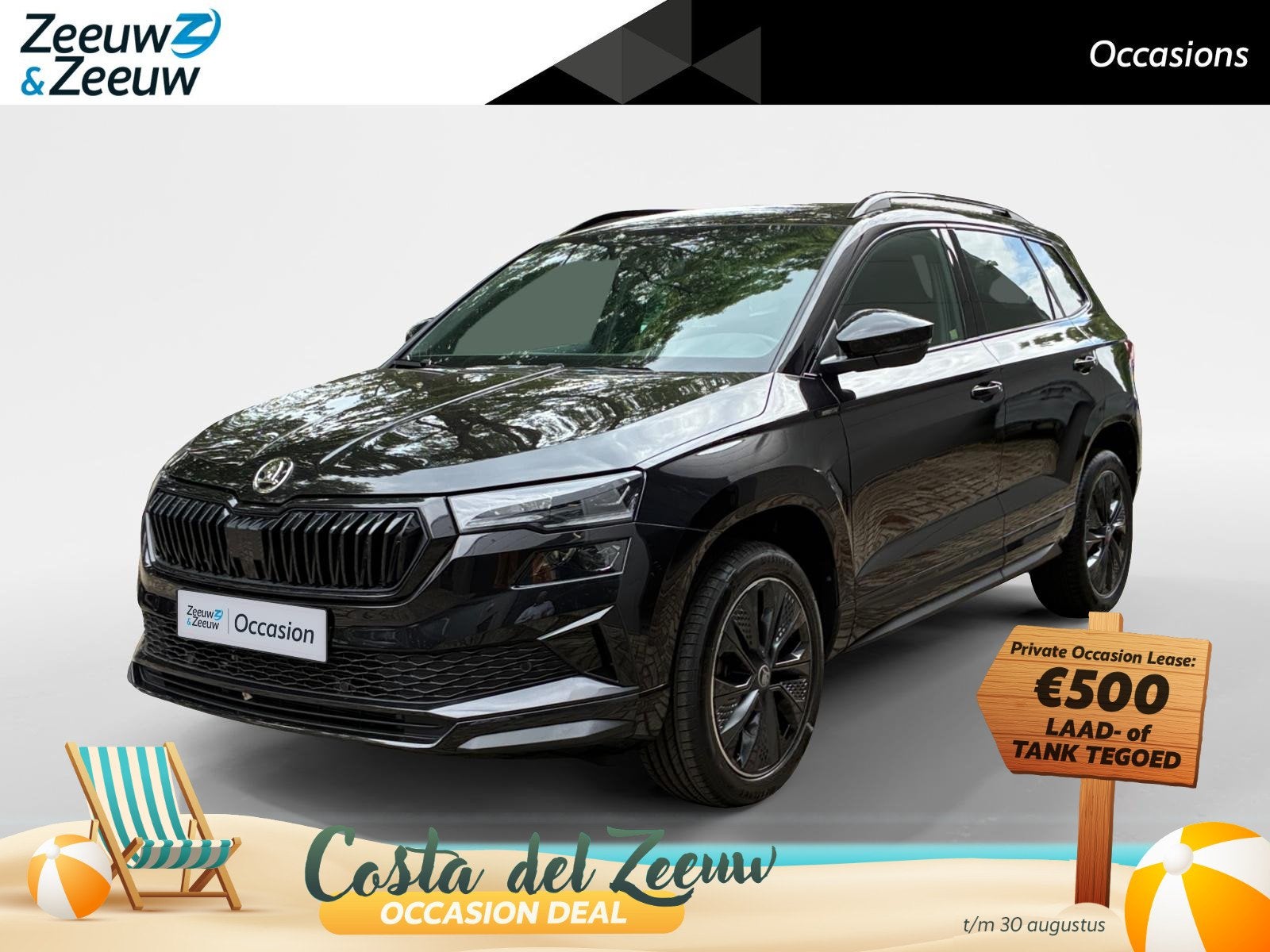 Skoda Karoq 1.5 TSI ACT Sportline Business, Auto's, Automatische klimaatregeling, Stof, Euro 6, 4 cilinders