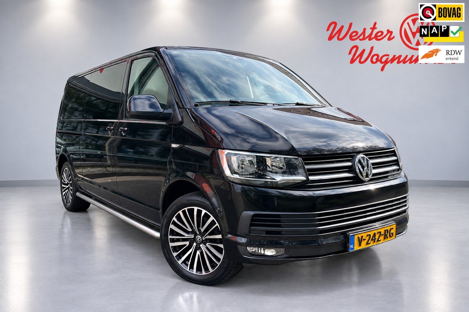 Volkswagen Transporter 2.0 TDI 150pk L2 DC | DSG | Trekhaak, Auto's, Gebruikt, 4 cilinders, 150 pk, Volkswagen