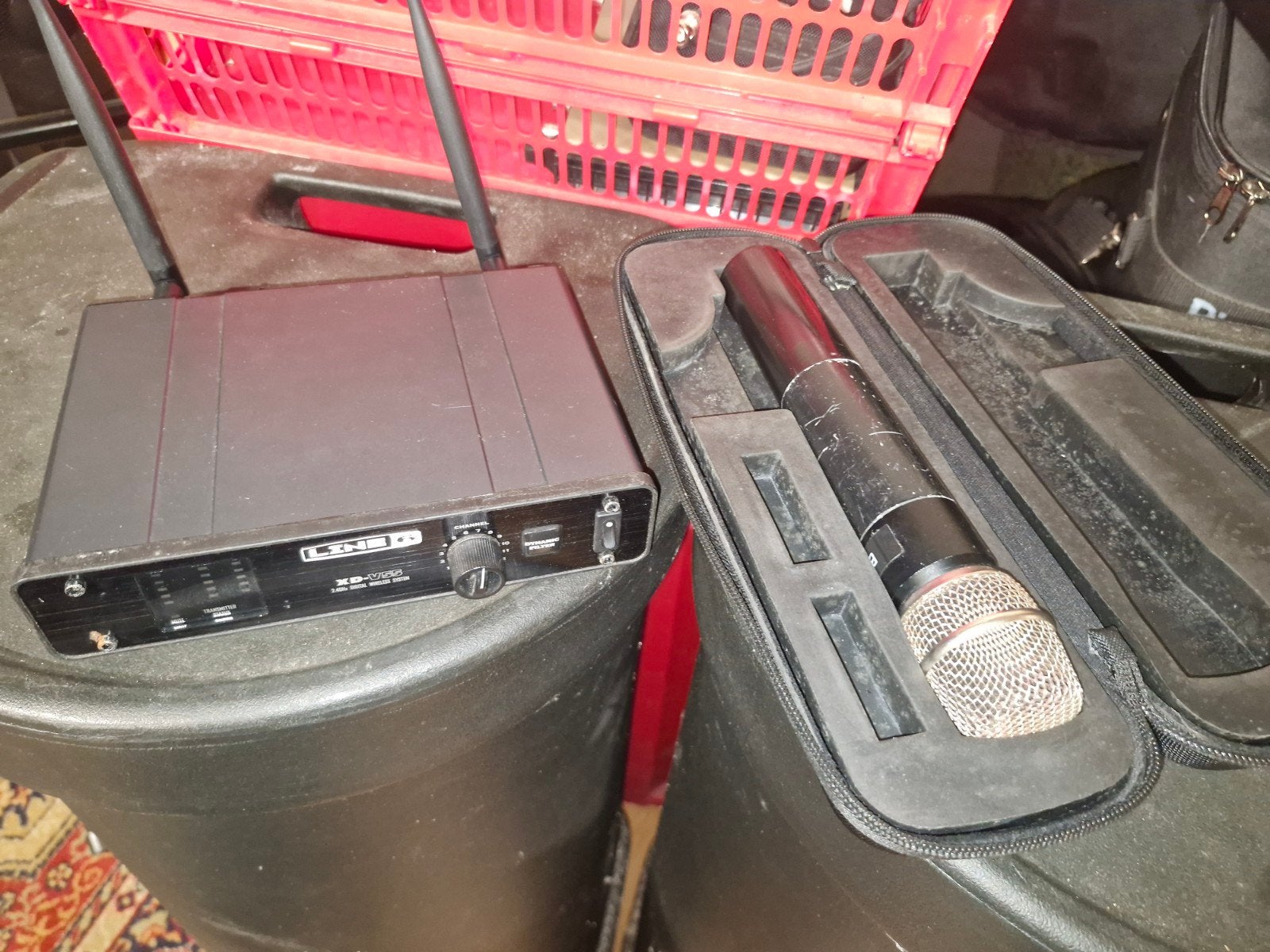 Line 6 XD-V55 Draadloos Microfoonsysteem met Handzender, Ophalen of Verzenden, Gebruikt, Zangmicrofoon, Draadloos