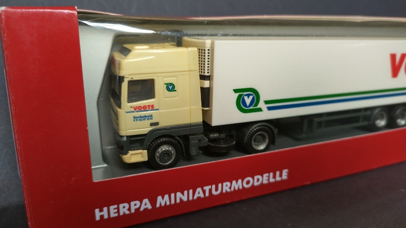 Daf 95 Super Space Cab Vogts 1:87 Herpa Pol, Hobby en Vrije tijd, Verzenden, ., Zo goed als nieuw, Herpa