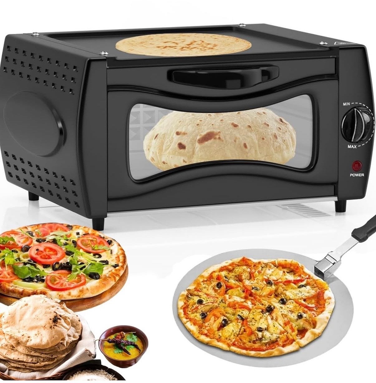 NIEUWRoyal Swiss Tandoor Oven - Pizza, Lahmacun & Naan Maker, Witgoed en Apparatuur, Ovens, Minder dan 45 cm, Overige merken, Pizzaoven