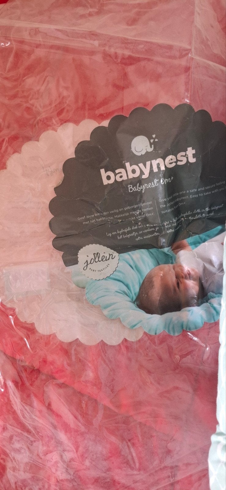 Jollein Babynest - Zo goed als nieuw, Ophalen of Verzenden, Zo goed als nieuw