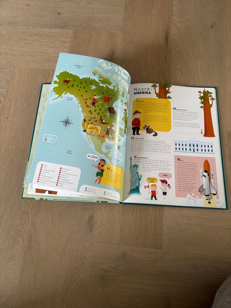 Junior Atlas voor Kinderen - Zo Goed Als Nieuw, Boeken, Atlassen en Landkaarten, Overige atlassen, 2000 tot heden, Ophalen of Verzenden
