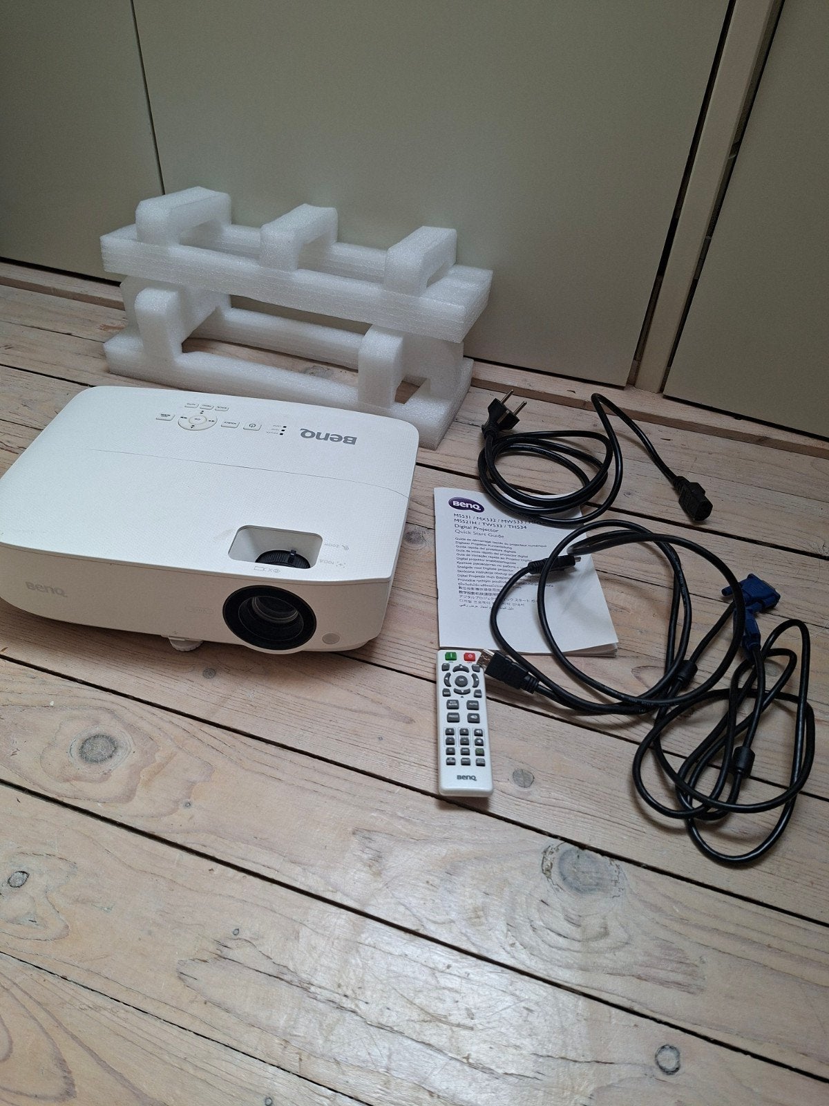 BenQ MS531 DLP Projector, Audio, Tv en Foto, Beamers, Ophalen of Verzenden, Zo goed als nieuw, DLP, Benq