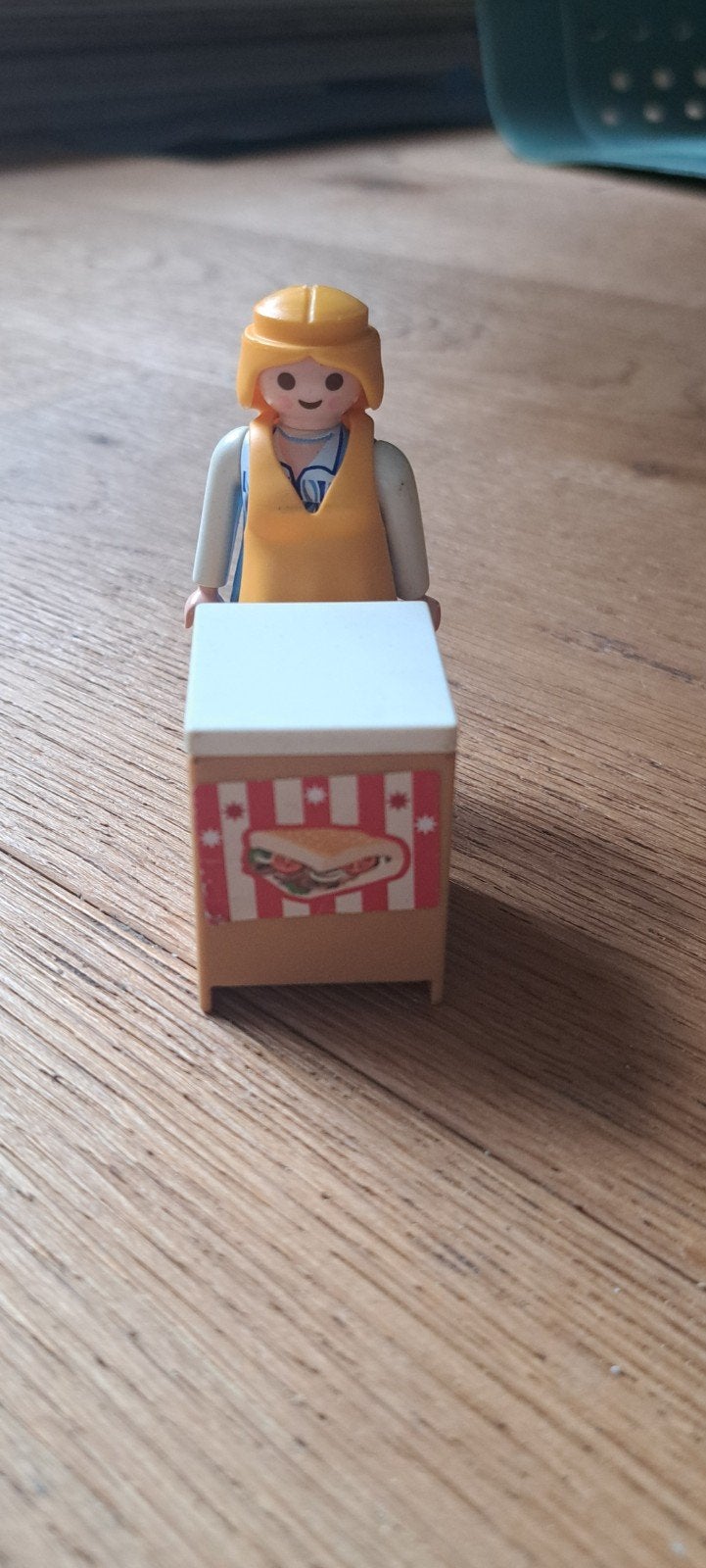Playmobil figuur met hotdogkraam, Ophalen of Verzenden