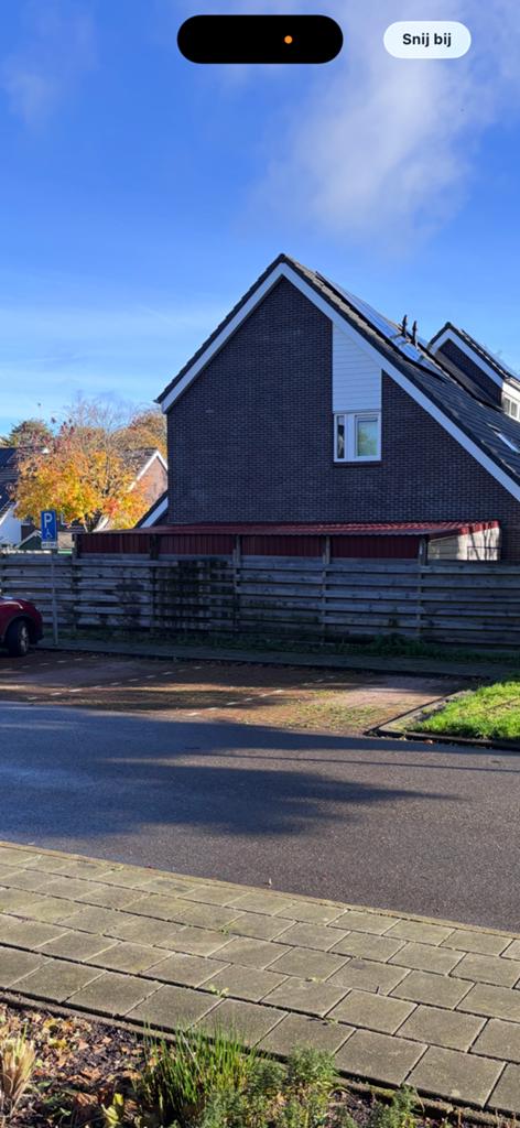 Te koop afdak/carport, Ophalen, Zo goed als nieuw, 250 cm of meer, Palen