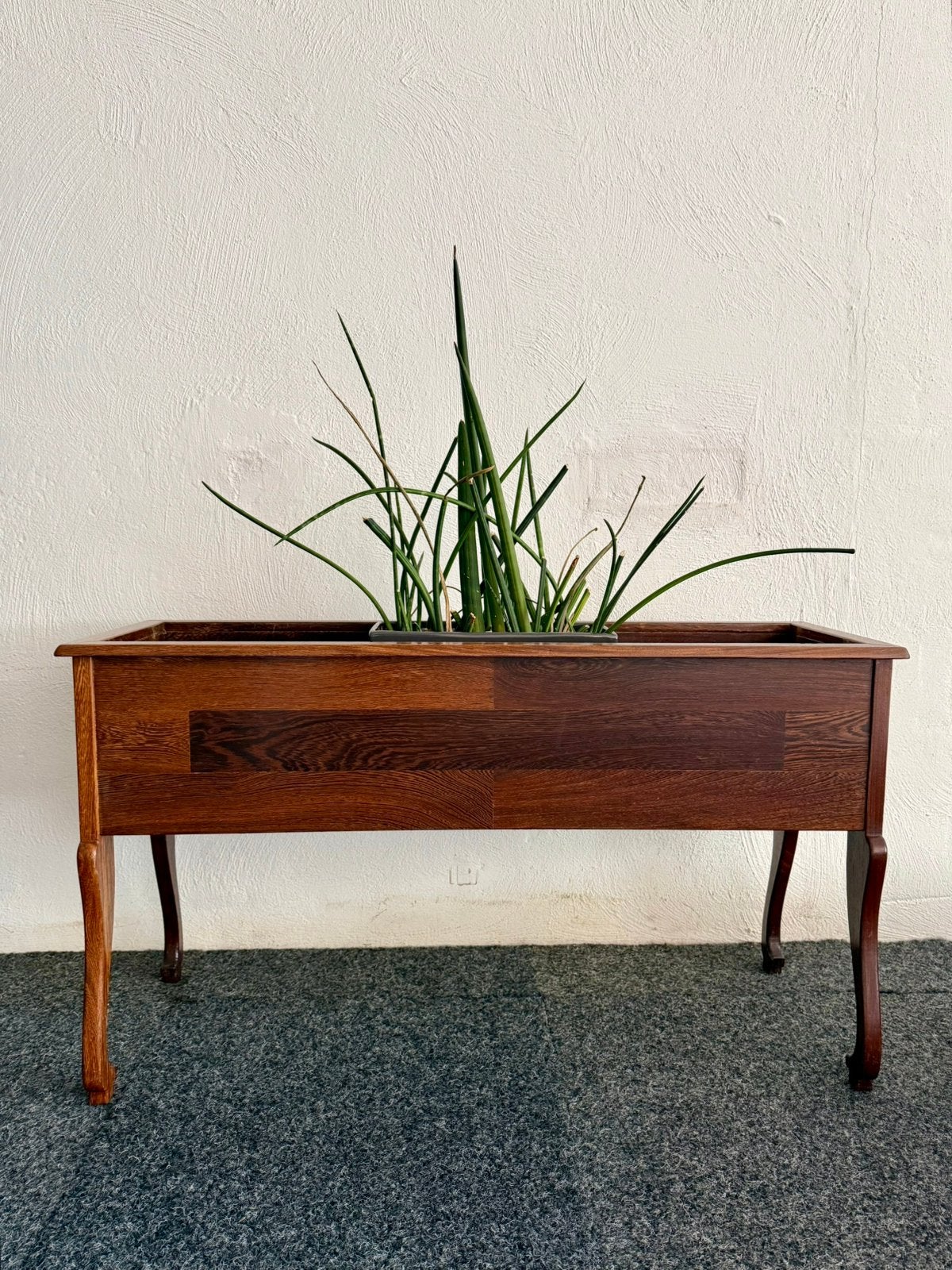 Houten plantenbak op poten, Tuin en Terras, Bloembakken en Plantenbakken, Ophalen, 100 cm of meer, Zo goed als nieuw, Binnen